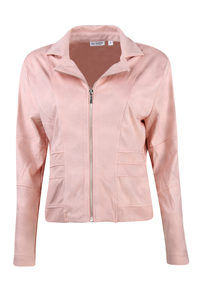 So Soire Lieke Z60491 Dames Blazer/jasje Roze Bestel Je Online Bij Www ...